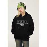 Unisex Jacket Retro Hooded Sweater Men's and Women's Same Style Hoodie Coat Loose